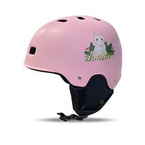 스키 스노우보드 헬멧 용품 바이저 고글 남녀공용 야외 추락 방지 전문 스포츠 스노보드 보온 신제품, 없음, 5.분홍색 - M