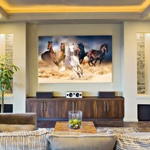 출세운 팔마도 칠마도 행운을부르는 말그림 사장님 회장님 캔버스 액자, 02.활력마도