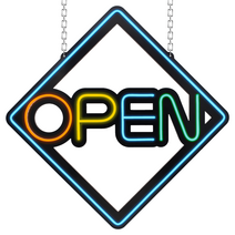 LED보드나라 오픈 OPEN LED보드 LED간판 네온 사인 보드 카페간판 약국 영업중 간판, LED실리콘 K_대형 실리콘 OPEN 보드