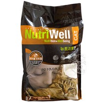 뉴트리웰 캣 7.5kg 고양이 사료, 1개