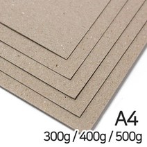 갱판지 박스용지 300g 400g 500g A4 평량선택, 갱판지 400g A4 50매