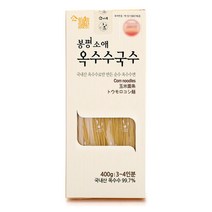 봉평 소애 옥수수국수 400gx4, 단품