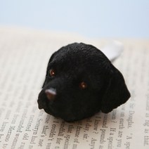 딜라잇모모 블랙_골든리트리버_반려견 강아지 댕댕이 석고방향제 차량용방향제, 1개, 1개