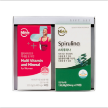 코스트코 엔플러스 여성용 멀티비타민 & 스피루리나 세트