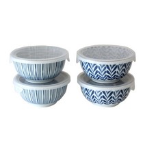 일본 사이까이/미니도자기찬통(논랩)/미니반찬통, 미니찬통(나뭇잎)