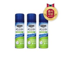 [엘지생활건강] 쉬크 쉐이브가드 센서티브 라임폼 210g X 3개, 상세 설명 참조