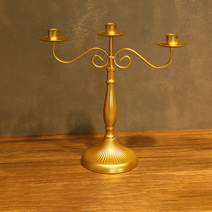 페르세오 골드 샹들리에 촛대 빈티지 클래식, 3구