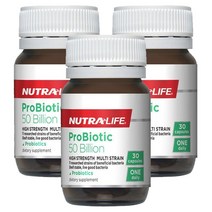 뉴트라라이프(Nutra-Life) 뉴트라라이프 프로바이오틱 500억 30베지캡슐 X 3개, 90캡슐, 1세트