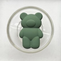 에이와이 곰돌이 쿠키 스마트톡 귀여운 그립톡, 그린