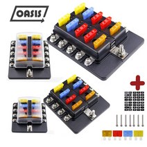 ATO 일반형 휴즈홀더 6구 12구 2종 퓨즈박스 diy fuse box, A37:일반형 12구 휴즈박스