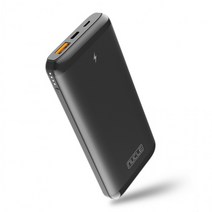 정확도 뉴클 PD/QC 고속충전 보조배터리 10000mAh C타입케이블포함, 블랙 NCPB-PD10A