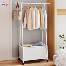 심플 무빙행거 시스템행거 스탠드옷걸이 이동식행거 옷걸이행거 스탠드행거 철제행거 미니행거 선반행거 옷행거, 블랙 선반형