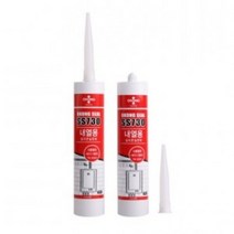 오공 내열용 실리콘 실란트 SS730 300ml-1박스25개 적색