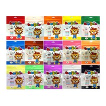 토단 하비 클레이 50g 낱개. 칼라클레이 촉감놀이 유치원미술 어린이집, 형광연두색