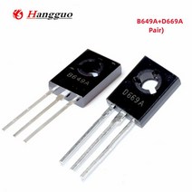 TO-126 오디오 파워 앰프 20 개 10 쌍/로트 2SB649A 2SD669A D669AC B649AC B649 D669
