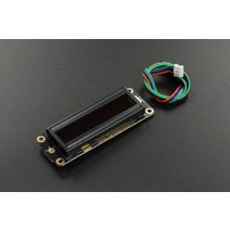 DFR0554 I2C 16x2 Arduino LCD with RGB Font Display (Black)