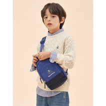 빈폴키즈 코어 베이직 슬링백 블루