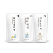 오늘의 쉼표 세탁세제 섬유유연제 다목적세정제, 다목적세제