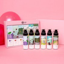 제주의향 미스트 6종 선물세트 수국향 사려니숲향 애월바다향 동백향 청귤향 유채향 주름개선