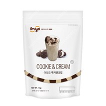 아임요 쿠키앤크림 1kg 1개 쿠앤크 프라페 스무디 파우더
