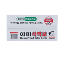화미 비닐식탁보, 300매, 1개