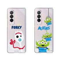 FTL 디즈니 토이스토리 Z폴드3 클리어 케이스, CU 본상품선택, CU 썬그리솔져