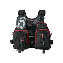 다이와 플로트게임베스트 DF 6206 낚시 구명 조끼, 제트블랙