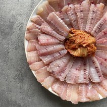 목포 흑산도 삭힌 홍어회, 흑산도 홍어, 강한 삭힘, 500g, 1개