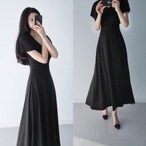 나날샵 강력추천 제품! 텐셀 [ 프릴 롱 원피스 ] 프릴소매 롱원피스 여성원피스 프릴원피스