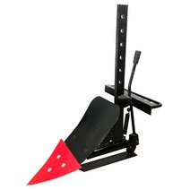 농업용 밭갈이 후크 능선 쟁기 두둑성형기 가든 밭일, 조정 가능한 두꺼운 플립 쟁기