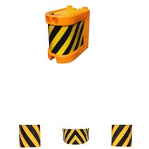 중앙분리대 교각 사선 역사선 갈매기 충격완화시설 가림막 지하주차장 공사장 공사현장, 쏠라(소/PCS-1)-갈매기