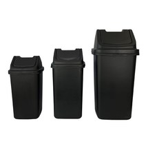 블랙휴지통 (무광) 5호 종량제봉투50리터 실용량38L, 1개, 블랙(무광)