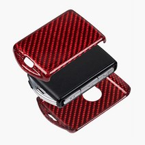 볼보 Volvo키케이스 자동차 차량 스마트 오리지널카본 키홀더 커버 악세사리, 블랙(옵션A)