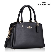 코치 릴리 케리올 크로스그레인 레더 91493 Lillie Carryall