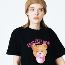 [풍선껌베어] 면티 VERDI BEAR 남자 여자 기능성 반팔 티셔츠 8color