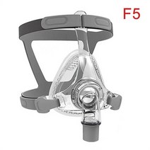 코골이방지 양압기 F5/F5A CPAP 마스크 CPAP 자동 CPAP BPAP 베개 풀 페이스 마스크 실리콘 소재 사이, 02 F5_03 S