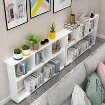 사이드 슬림 좁고 긴 테이블 책상 선반 폭좁은 침대 벽 쇼파 뒤 틈새 베란다 거실, 100 * 15 * 85 화이트