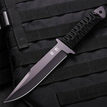 밀리터리단검 군용칼 주머니 캠핑 맷돼지 야생동물, 60°이상, 9.8cm, 블랙