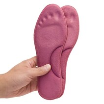 요족깔창 족저근먹염 평발 아치 군화 깔창 발에 대 한 자기 온수 열 Insoles 메모리 폼 지원 여성 겨울 스포츠 신발 자체 난방 구두 패드, [02] Red, [04] EU4142