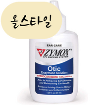 [해외] 자이목스 블루 강아지 고양이 귀세정제 37ml 올스타일 미국직구 ZYMOX, 1개