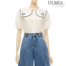 [율미아스탭] 플라워자수블라우스_S2M1BL5441