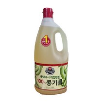 백설 콩기름 식용유 1.8L, 1개