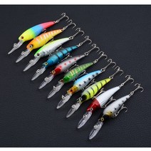 +서스펜딩미노우 9cm 8.3g+ 롱빌미노우 루어낚시 배스, 색상랜덤