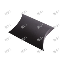 봄91 다용도 베개상자 중 16 x 12 cm, 블랙, 300개