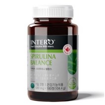 인테로 스피루리나 캡슐 피부건강 항산화 (3개월분), 180정(3개월분) * 2개
