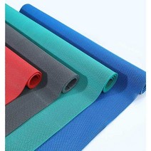 pvc 바닥재 공장바닥 미끄럼방지 논슬립 업소용 고무, 폭 2미터 x 길이 15미터 (풀롤) 블루(5.0mm