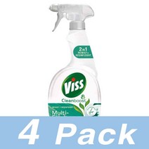 비스 다목적 세정제 스프레이 Viss Allzweckreiniger Spray Cleanboost 750Ml 4개