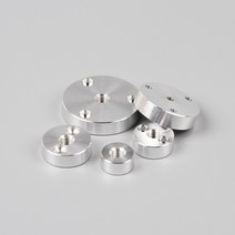 알루미늄 아크릴 다보 하부 밑판, 25 x 10mm