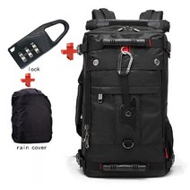 Smirnoff 디자인 잠금 + 커버 가방 노트북 배낭 남성용 Mochila Masculina 뒷좌석 짐칸 및 여행