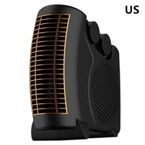 열풍기 600W 전기 팬 히터 난방 스토브 라디에이터 겨울 송풍기 홈 에너지 절약 조용한 욕실, 01 UK  black_01 미국